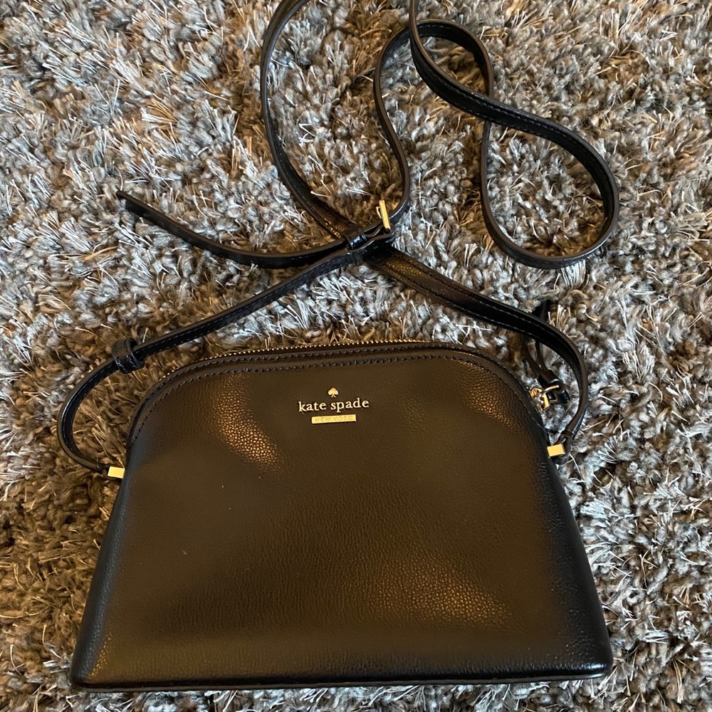 Black Kate spade cross body